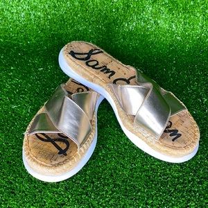 SAM EDELMAN Rose gold Sandals